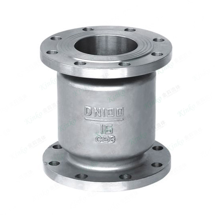 Vertical check valve