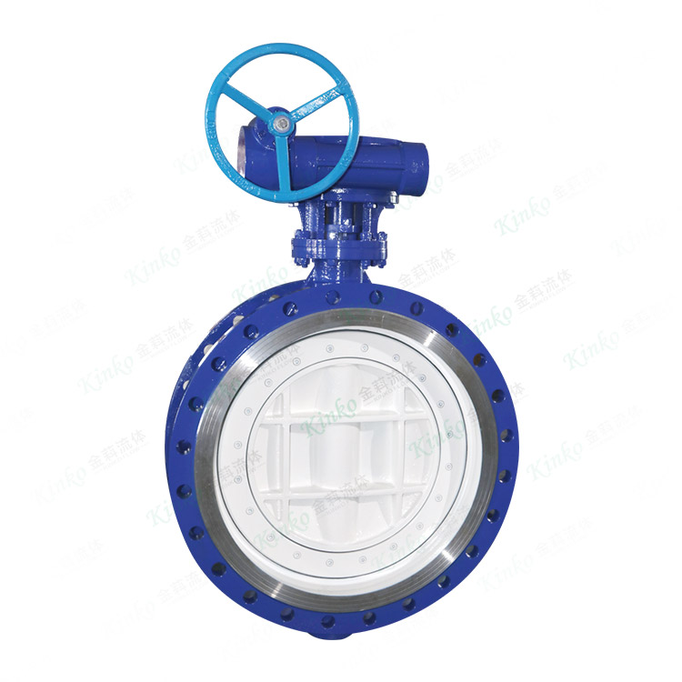 Electric flange butterfly valve