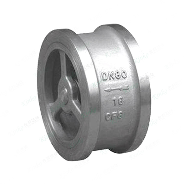 Check valve for clamping