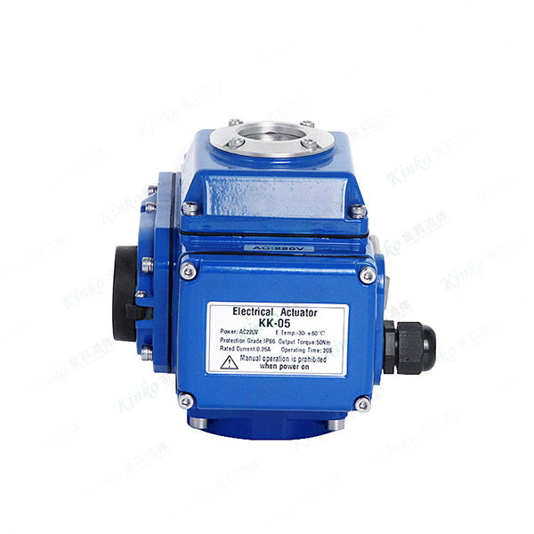 Electric actuator - large blue