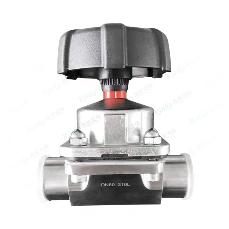 Welding forging diaphragm valve
