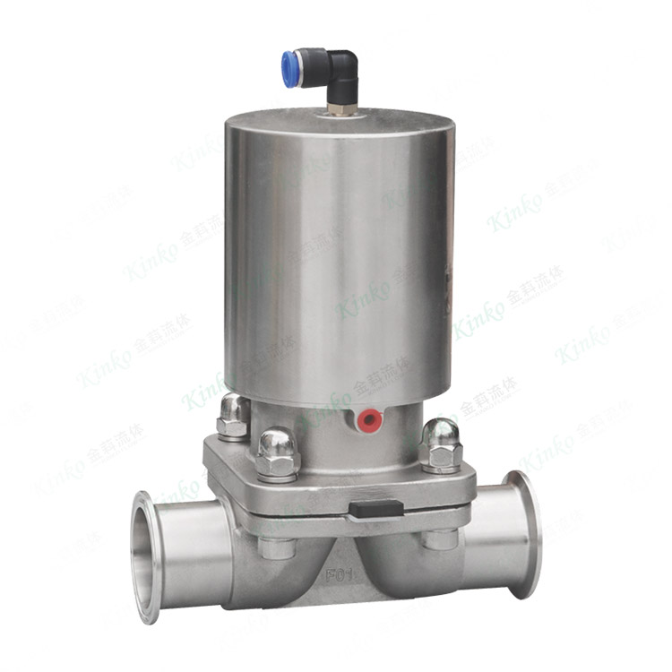 Pneumatic diaphragm valve