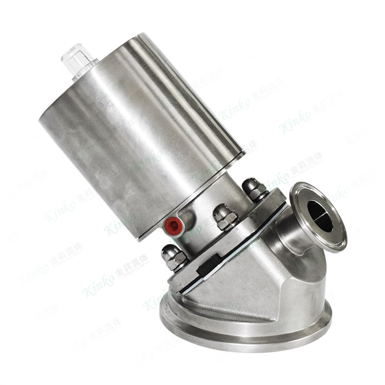 Pneumatic tank bottom valve