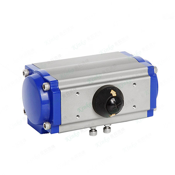 Pneumatic actuator - blue