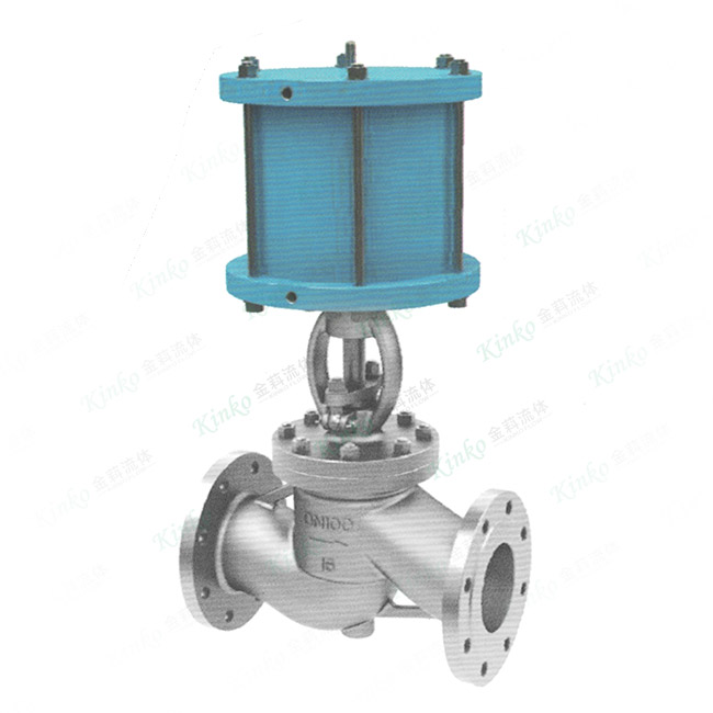 Pneumatic shut-off valve series