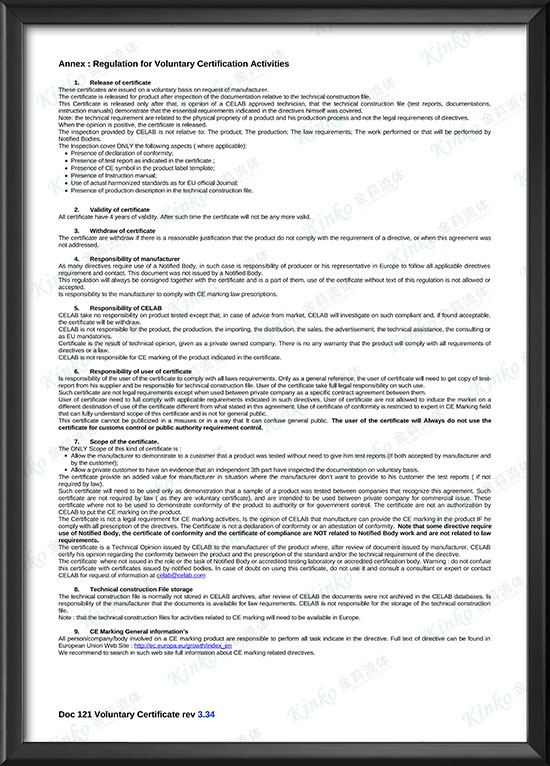 CE certification - Pneumatic Executor-3